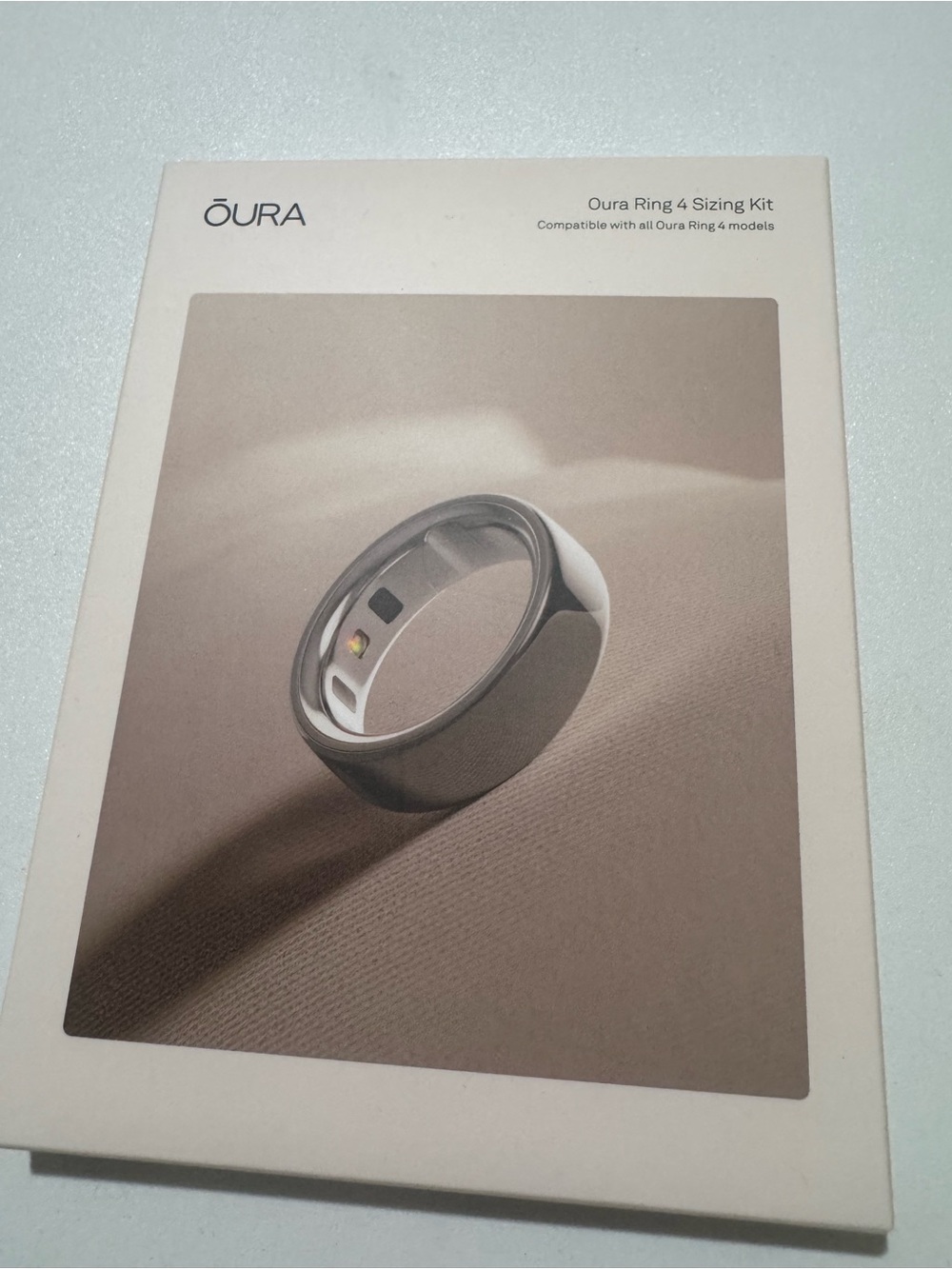 Oura Ring 4 Sizing Kit - Silver